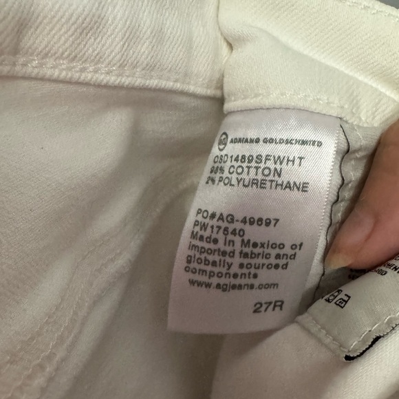 AG Adriano Goldschmied Hailey Ex-Boyfriend Roll-Up Jean Shorts - Picture 8 of 10